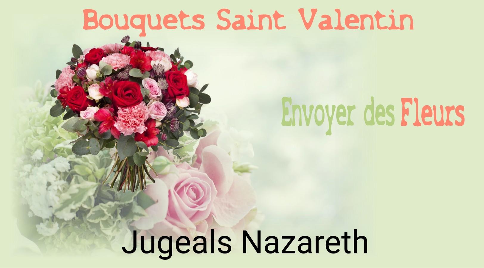 Roses de Saint-Valentin livrées à Jugeals-Nazareth
